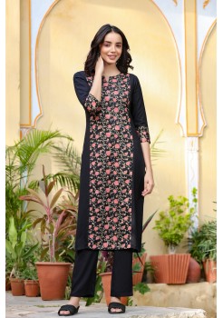 Black Pant Suit Readymade